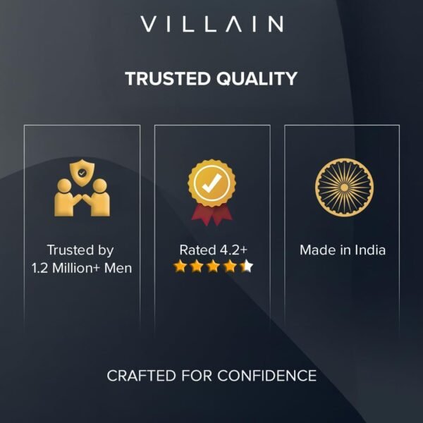 VILLAIN OUD Eau De Parfum For Men, 100ml | Premium Luxury Perfume | Long Lasting Fragrance  Amazon.ae: Beauty - Image 16