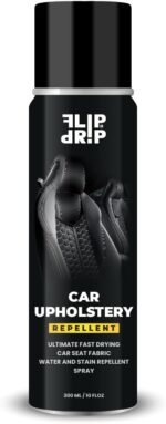 FLIPURDRIP Car Seat Protector Spray, Waterproofing Fast Drying formula, protects car seats from all liquid stains and spills, best for suede,fabric,leather,mesh&alcantara  Amazon.ae: Automotive - Image 6