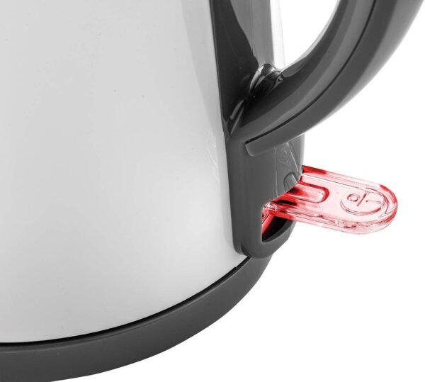 BLACK+DECKER Cordless Electric Kettle, 2200W, 1.7L Capacity, Quick Boiling, Lightweight Design, 360° Swivel Base, Auto Shut-Off, Boil-Dry Protection, Concealed Heating Plate, White - JC70-B5 Buy Online at Best Price in UAE - Amazon.ae - Image 5