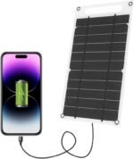 Nalacal Ultra Thin Solar Panel, Monocrystalline Charger Usb Panel Mobile Phone Silicon For Smart Phone, Small Fans Monitor Outdoor Security Camera Amazon.ae: Electronics