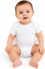 Newborn Baby Undershirts 100% Cotton Plain – Pack of 4 for Boys & Girls | Soft & Comfortable Infant Undershirts | 1 Day to 24 Months (6-12 Months) Buy Online at Best Price in UAE - Amazon.ae - Image 6