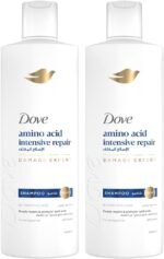 Dove Shampoo for Damaged Hair, Intensive Repair, Nourishing Care for up to 100 percent Healthy Looking Hair, 400ml (Pack of 2) Buy Online at Best Price