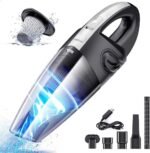 IDEA-TECH Car Vacuum Cleaner, 3.2KPa Strong Cyclone Suction, 12V 120W Rechargeable, for Pet Hair Car Home Cleaning, Black, 355*105*125mm/13.97*4.13*0.16in, F6001  Amazon.ae: Kitchen - Image 16