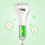 Electric Hard Skin Remover Foot Callus Remover Electric Foot File Rechargeable Dead Skin Remover for Feet Electric Pedicure Kit Proffessinal Feet Care with 3 Roller Heads 1 Cleaning Brush USB Cord - Image 12