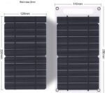 Nalacal Ultra Thin Solar Panel, Monocrystalline Charger Usb Panel Mobile Phone Silicon For Smart Phone, Small Fans Monitor Outdoor Security Camera Amazon.ae: Electronics - Image 3