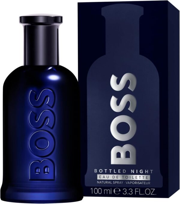 Hugo Boss Bottled Night Perfume for Men Eau De Toilette 100ML  Boss Bottled Night: Amazon.ae: Beauty - Image 2
