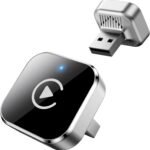 CarPlay Wireless Adapter & Android Auto Adapter, 2026 Upgrade 2-in-1 Plug & Play USB/USB-C Dongle, Converts Wired to Wireless for Cars, Fast Stable Connection, Fits iPhone & Android, Silver Buy Online at Best Price in UAE - Amazon.ae