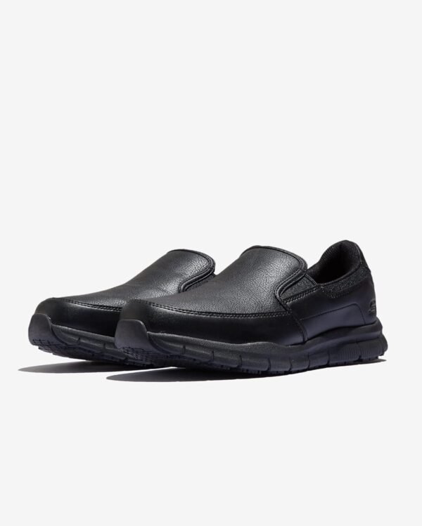 Skechers Men's Nampa-Groton Food Service Shoe, Black Polyurethane, 7.5 / 40 EU Buy Online at Best Price - Image 13