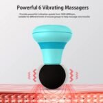 SKEIDO Electric Mini Handheld Massage Gun 6 Speed Vibration Fitness Massager Relieve Fatigue Personal Care Pain Relief Body Massager Buy Online at Best Price - Image 4