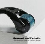 ROSELYNBOUTIQUE Beard Growth Derma Roller 540 Titanium Microneedles.25mm Stimulate Beard & Hair Growth & Skin Regeneration | Personal Versatile Cosmetic Beauty Tool(Black Blue) - Image 11