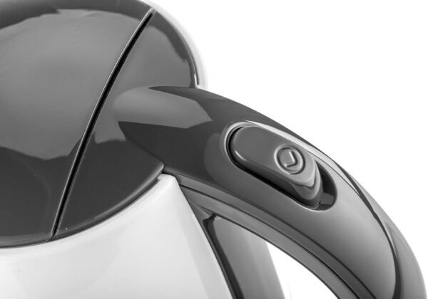 BLACK+DECKER Cordless Electric Kettle, 2200W, 1.7L Capacity, Quick Boiling, Lightweight Design, 360° Swivel Base, Auto Shut-Off, Boil-Dry Protection, Concealed Heating Plate, White - JC70-B5 Buy Online at Best Price in UAE - Amazon.ae - Image 4
