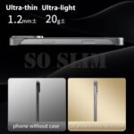 RUNGOS for iPhone 17 Pro Max Case MagSafe, Borderless Slim (Carbon Fiber Texture) [Strong Magnetic] [Bare Metal Feel] Rapid Heat Dissipation Cover for iPhone 17 Pro Max Phone Case, Shockproof Sturdy Buy Online at Best Price in UAE - Amazon.ae - Image 2