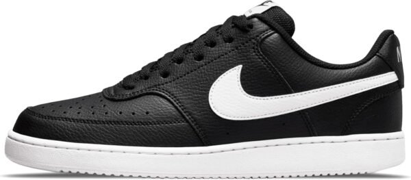 Nike Court Vision Lo Be Laced Shoes For Mens Black/White-Black, 44 EU Buy Online at Best Price - Image 8