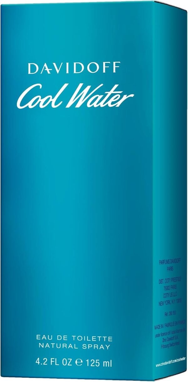 Davidoff Cool Water for Men Eau de Toilette 125ml  Amazon.ae: Beauty - Image 10