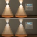 4 Pcs Outdoor Solar Wall Light, Up & Down LED Scones – Warm White LED Sconce, Waterproof Garden Patio Fence Light Buy Online at Best Price in UAE - Amazon.ae - Image 14