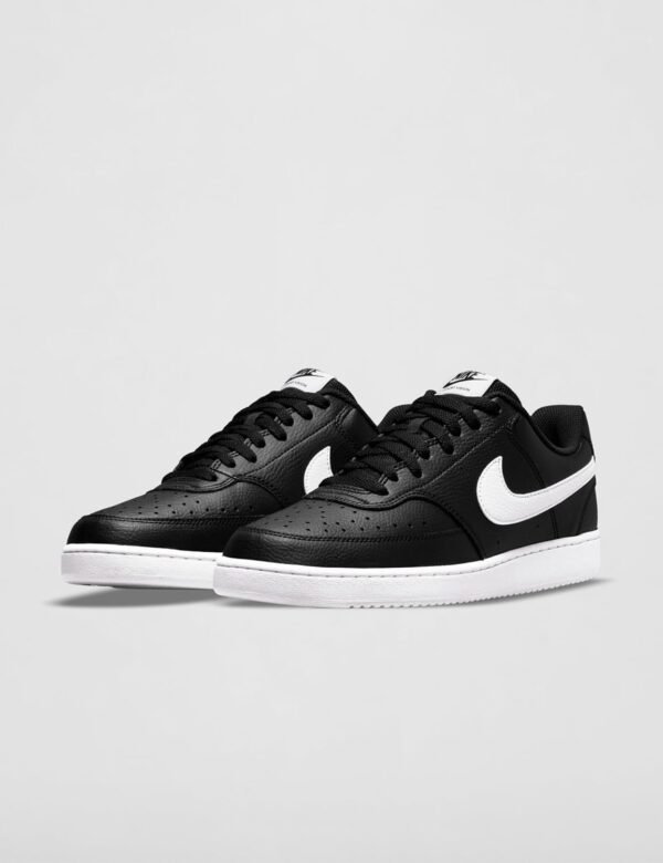 Nike Court Vision Lo Be Laced Shoes For Mens Black/White-Black, 44 EU Buy Online at Best Price - Image 6