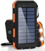 Solar Power Bank 20000mAh USB C Portable Charger mini Small Solar Panel Power Station,Fast Charging Cell Phone Delivery for iphone 17-12 Series,Samsung,laptop power bank,Gift for Men Women and More Buy Online at Best Price in UAE - Amazon.ae - Image 7