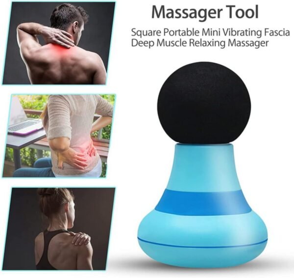 SKEIDO Electric Mini Handheld Massage Gun 6 Speed Vibration Fitness Massager Relieve Fatigue Personal Care Pain Relief Body Massager Buy Online at Best Price - Image 9