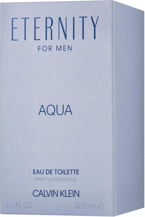 Calvin Klein Eternity Aqua Perfume for Men Eau De Toilette 200ML  Amazon.ae: Beauty - Image 6