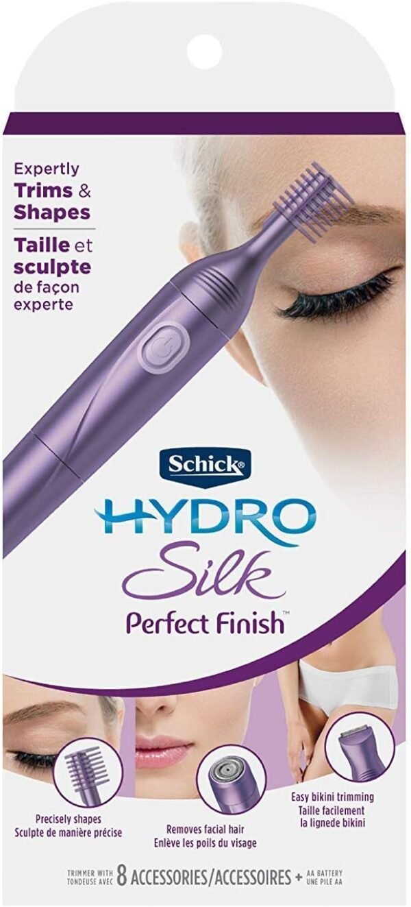 Schick Hydro Silk Perfect Finish Trimmer, 8-In-1 Grooming Kit For Women Buy Online at Best Price - Image 13