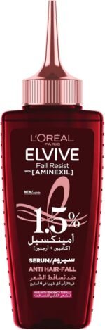 L’Oréal Paris Elvive Fall Resist Hair Serum For Weak Hair and Hair Fall 102ML