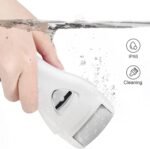 Electric Hard Skin Remover Foot Callus Remover Electric Foot File Rechargeable Dead Skin Remover for Feet Electric Pedicure Kit Proffessinal Feet Care with 3 Roller Heads 1 Cleaning Brush USB Cord - Image 2