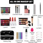 ⁦Fenshine All-In-One Makeup Kit for Women - Essential Starter Bundle With Eyeshadow Palette, Lipstick, Eyebrow Pencil, Brush Set for Beginners  Amazon.ae Beauty - Color : multicoloured⁩ - الصورة ⁦13⁩