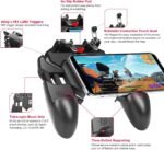 DELAM Mobile Game Controller with L1R1 L2R2 Triggers, PUBG Mobile Controller 6 Fingers Operation, Joystick Remote Grip Shooting Aim Keys for 4.7-6.5" iPhone Android iOS Cellphone Gamepad Accessories Amazon.ae: Electronics - Image 3