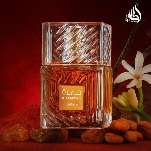 Lattafa Khamrah Lattafa EDP - Eau De Parfum Unisex 100ML | Natural Spray, Long-Lasting Scent, Unisex  Amazon.ae: Beauty - Image 11