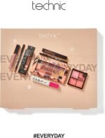 ⁦Technic Enamoured Makeup Super Save Set ! 8 Piece Full Face Kit – Complete Cosmetics Gift Set with Eyeshadow Lipstick Blush Highlighter Mascara, Full Size Vegan Cruelty Free Makeup Set  Amazon.ae: Beauty⁩ - الصورة ⁦2⁩