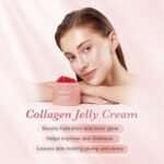 medicube Collagen Jelly Cream- Niacinamide & Freeze-Dried Hydrolyzed Collagen - Boosts skin's barrier hydration and gives 24h Glow & Lifted Look - No artificial color, Korean skincare (3.71 fl.oz.) - Image 3