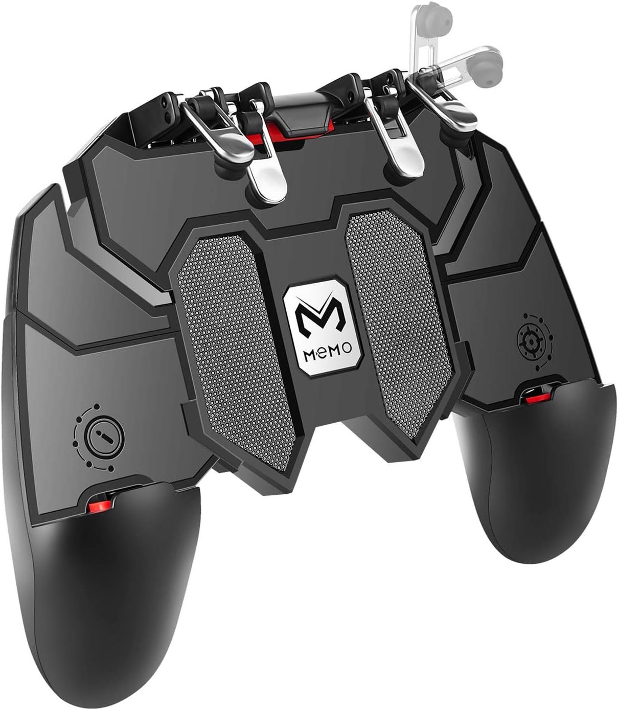 719qNU9hgCL._AC_SL1500_.jpg DELAM Mobile Game Controller with L1R1 L2R2 Triggers, PUBG Mobile Controller 6 Fingers Operation, Joystick Remote Grip Shooting Aim Keys for 4.7-6.5" iPhone Android iOS Cellphone Gamepad Accessories Amazon.ae: Electronics - Image 1
