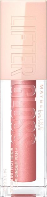 ⁦Maybelline New York Lifter Gloss, Hydrating Lip Gloss with Hyaluronic Acid, 5.4 ml, Shade 003 Moon : Amazon.ae: Beauty⁩ - الصورة ⁦8⁩