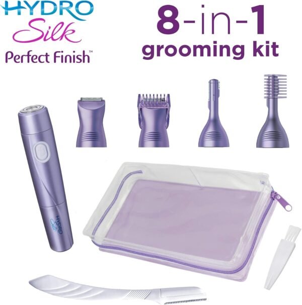 Schick Hydro Silk Perfect Finish Trimmer, 8-In-1 Grooming Kit For Women Buy Online at Best Price - Image 14