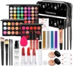 Fenshine All-In-One Makeup Kit for Women - Essential Starter Bundle With Eyeshadow Palette, Lipstick, Eyebrow Pencil, Brush Set for Beginners  Amazon.ae Beauty - Color : multicoloured