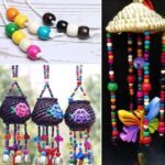 200Pcs Large Hole Wood Beads, BetterJonny Assorted Color Wooden Beads Hair Braid Beads 16x16-17mm for Macrame Rosary Bracelet Jewelry Craft Making Amazon.ae: Arts & Crafts - الصورة 3