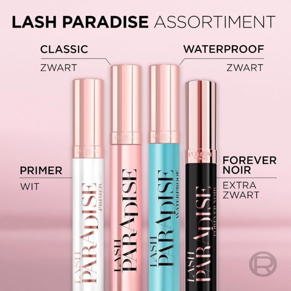 L’Oréal Paris Intense Volume Mascara, Eyelash Lengthening for Sensitive Eyes, Gentle and Flake Free, With Castor Oil, Lash Paradise, Black Buy Online at Best Price in UAE - Amazon.ae - Image 3
