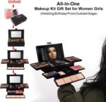Miss Rose (331Y) - M 54 Colour All In One Gift Makeup Kit Set, Include Eyeshadow Facial Blusher Eyebrow Powder Face Concealer Eyeliner Pencil And A Mirror,Makeup For Women Full Kit(331Y) Amazon.ae: Beauty - الصورة 6