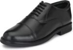 Burwood Men BWD 240 Black Leather Formal Shoes-9 UK (43 EU) (BW
