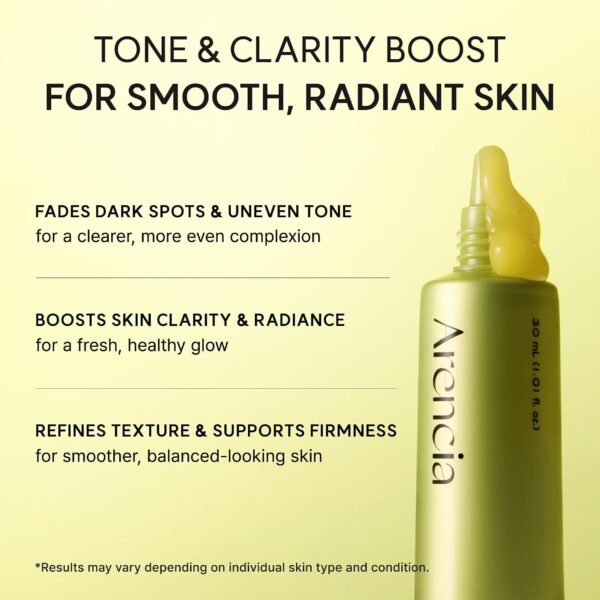 Arencia Vitamin C Booster Shot Serum with Glutathione, Niacinamide and Vitamin E for Dark Spot Care, Fine Lines & Wrinkles, Glass Skin, Korean Skincare 30ml/1.01 fl.oz  Amazon.ae Beauty - Scent : Unscented - Size : 30 ML - Image 4