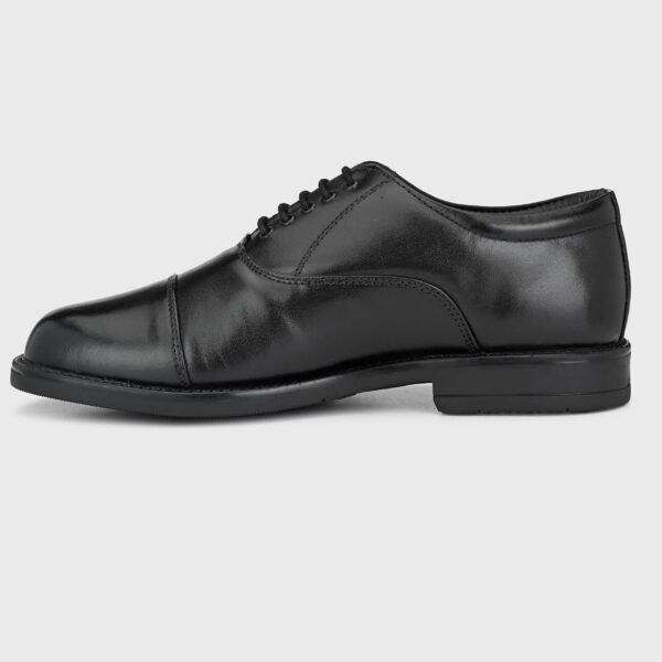 Burwood Men BWD 240 Black Leather Formal Shoes-9 UK (43 EU) (BW - Image 7