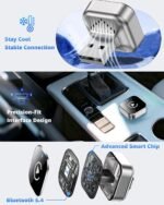 CarPlay Wireless Adapter & Android Auto Adapter, 2026 Upgrade 2-in-1 Plug & Play USB/USB-C Dongle, Converts Wired to Wireless for Cars, Fast Stable Connection, Fits iPhone & Android, Silver Buy Online at Best Price in UAE - Amazon.ae - Image 15