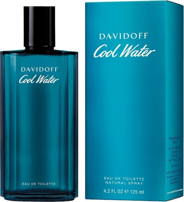 Davidoff Cool Water for Men Eau de Toilette 125ml  Amazon.ae: Beauty - Image 2