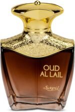 Sapil Oud al Lail Eau De Parfum 100ml, Affordable Luxury Unisex Perfume, Youthful Fragrance with Chamomile, Apricot, Amalfi Lemon Top Notes, Bold Blend Perfumes for Women and Men  Amazon.ae: Beauty