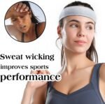 TERSE Hair Bands for Women's Hair Thin Cloth Headbands for Women Soft Stretchy Head Bands Solid Hair Hands - Image 5