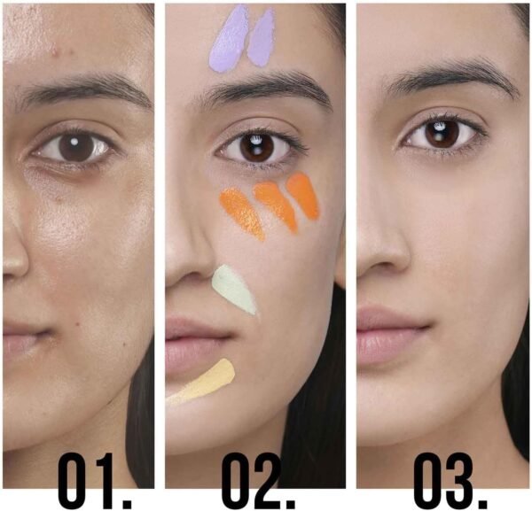 ⁦INSIGHT Cosmetics Pro Natural Powder Concealer Palette - Corrector, 15gm Buy Online at Best Price in UAE - Amazon.ae⁩ - الصورة ⁦7⁩