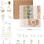 Bracelet Making Kit, Jewelry Making Supplies Kit, Jewellery Crafts Girls Craft Set, Natural Stone Beads for Irregular Natural Stone DIY Craft Bracelet Necklace Earrings for Adults and Kids  Amazon.ae: Arts & Crafts - Image 3