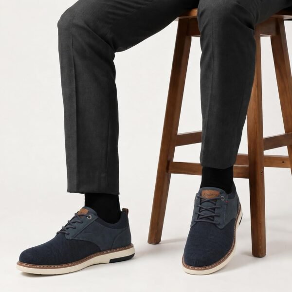 ANALEAF Mens Dress Sneakers Oxfords Comfortable Casual Shoes, 44 EU Buy Online at Best Price - Image 58
