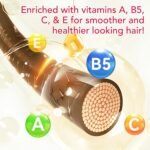 ⁦Hair Care Essential Oil, Single Pack Hair Oil, Repairing and Moisturizing Formula, No Need to Rinse Unisex, Capsules Make Hair Healthier Softer and More Shiny Capsules 40 (Red)⁩ - الصورة ⁦9⁩