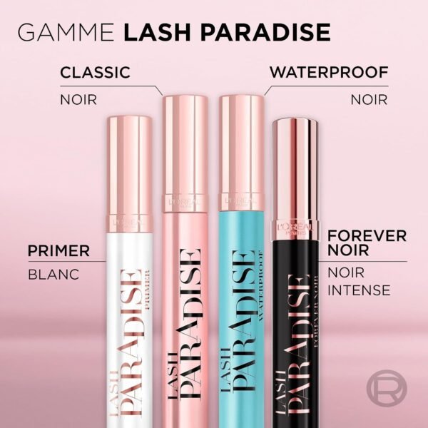 L’Oréal Paris Intense Volume Mascara, Eyelash Lengthening for Sensitive Eyes, Gentle and Flake Free, With Castor Oil, Lash Paradise, Black Buy Online at Best Price in UAE - Amazon.ae - Image 4
